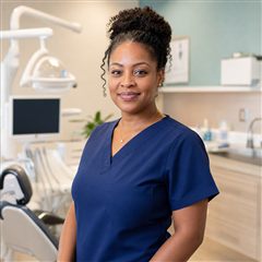 AI-generated dental practice owner portrait